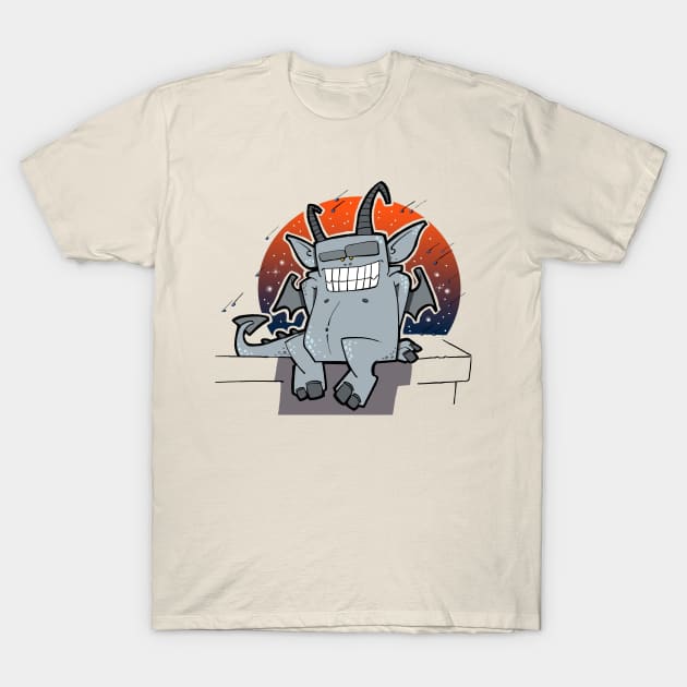 Gargoyle T-Shirt by RichCameron